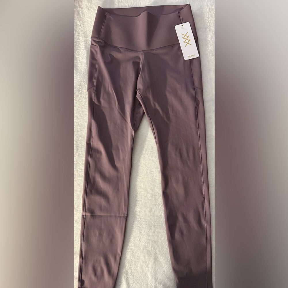 RHONE Women's Leggings in Deep Plum